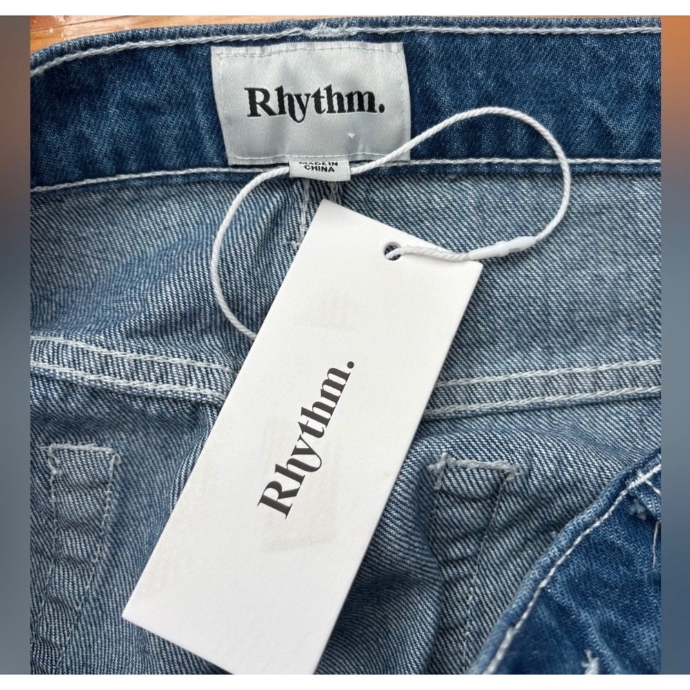 Rhythm Essential Jean – Dark Blue – Relaxed Straight Fit NWT Surf Brand Size 36 - Picture 10 of 10